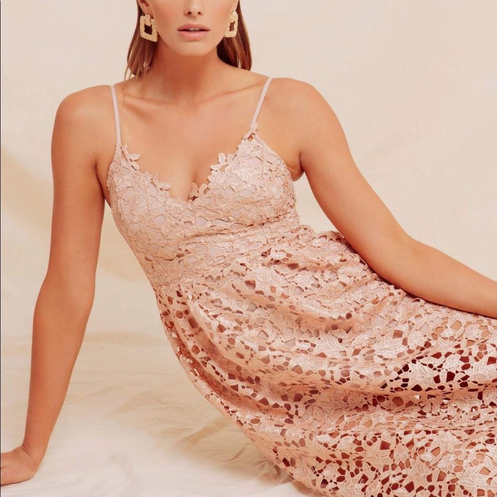 Lace Midi Dress
ASTR THE LABEL
